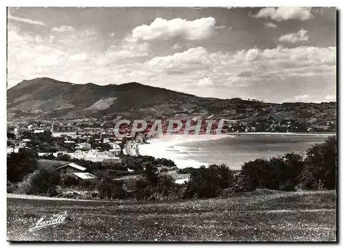 Cartes postales moderne Hendaye Vue Generale Au Fond L&#39Espagne