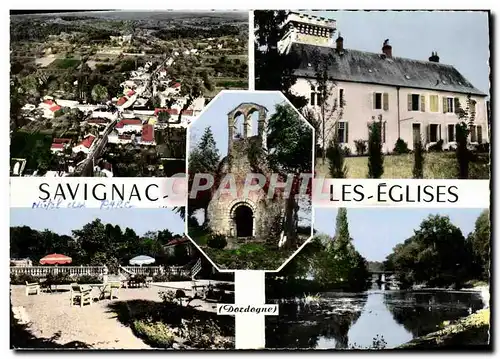 Cartes postales moderne Savignac Les Eglises