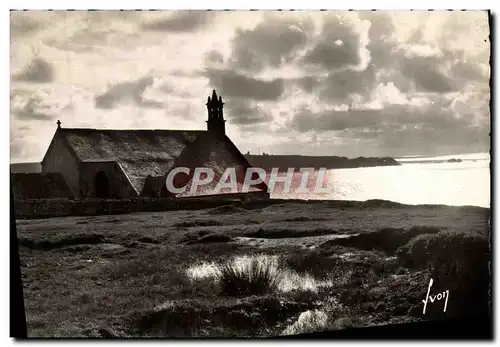 Cartes postales moderne Pointe Du Van Chapelle St They Et Pointe Du Raz