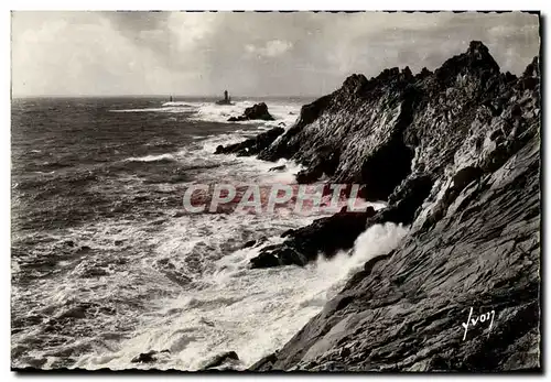 Cartes postales moderne Pointe Du Roz L'Eperon Et Le Phare De La Vieille