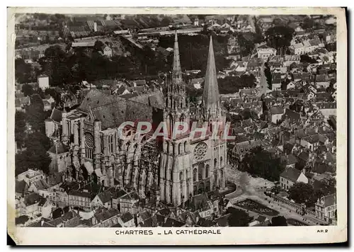 Cartes postales moderne Chartres La Cathedrale