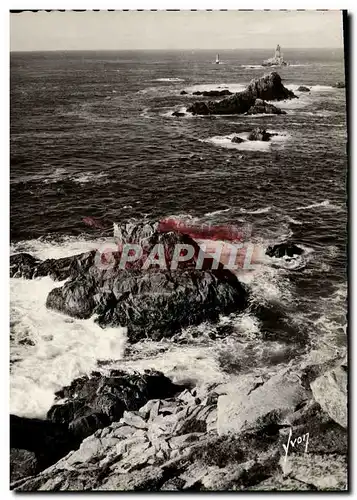 Cartes postales moderne Pointe Du Raz Le Phare De La Vieille