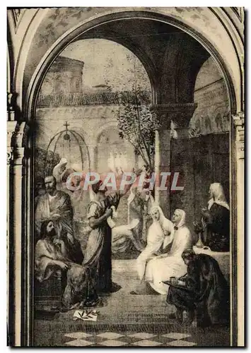 Cartes postales moderne Poitiers Peinture De Puvis De Chavannes A L'Hotel De Ville Saint Fortunat