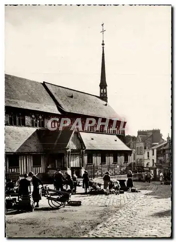 Cartes postales moderne Honfleur Place Ste Catherine