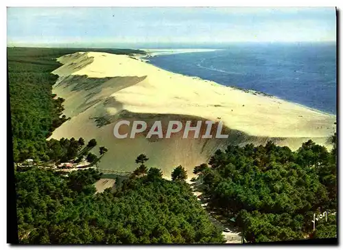 Cartes postales moderne Couleurs Et Lumiere De France Bassin D'Arcachon Les Grandes Dunes Du Pilat