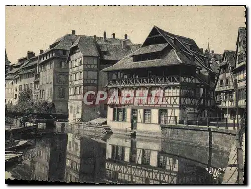 Moderne Karte Le Vieux Strasbourg Les Vieilles Tanneries Du Bain Aux Plantes