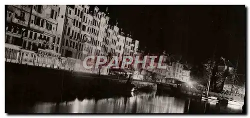 Cartes postales moderne Honfleur Bassin De l'Ouest Et Quai Sainte Catherine Vue La Nuit
