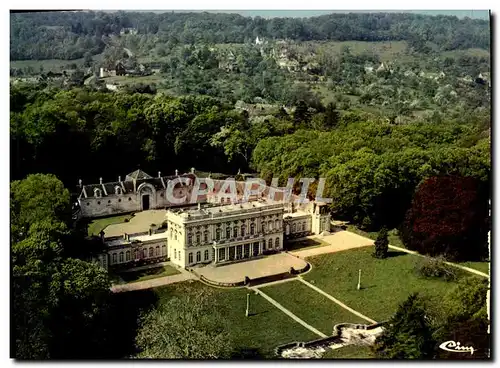 Moderne Karte Vernon Vue Aerienne Chateau De Bizy