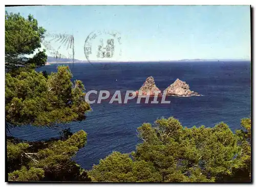 Cartes postales moderne Lumiere Et Beaute De La Cote d'azur La Seyne Vue Sur Les Deux Freres