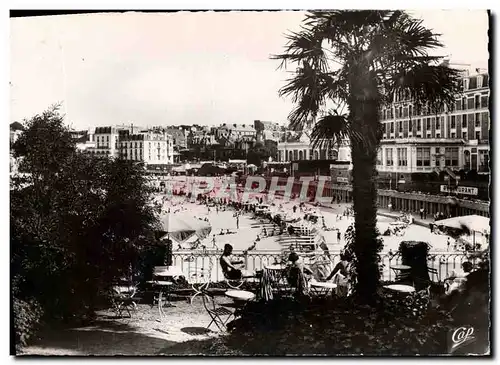 Moderne Karte Dinard La Plage Et Les Nouvelles Cabines