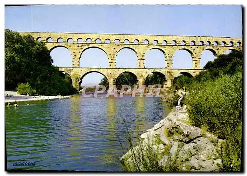 Cartes postales moderne Le Pont Du Gard