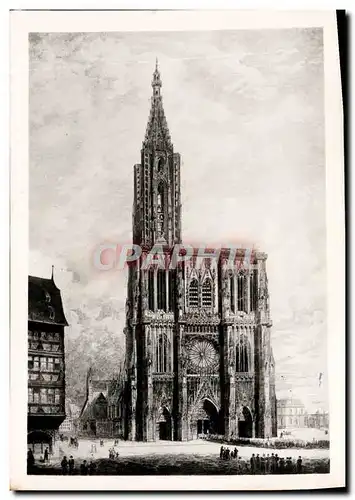 Cartes postales moderne Strasbourg La Cathedrale