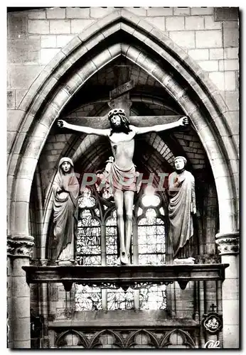 Cartes postales moderne Basilique Notre Dame De L'Epine Poutre De Gloire du 16eme Christ