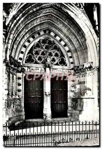 Cartes postales moderne L&#39Epine Basilique Notre Dame De L&#39Epine Portail Du transept sud