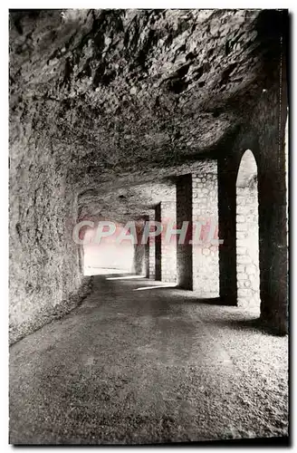 Moderne Karte Gorges Du Verdon Tunnel Des Cavaliers