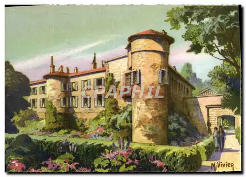 Ansichtskarte AK Biarritz Le Chateau Vieux Vivier