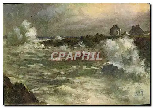 Cartes postales Saint Guenole Maree D'Equinoxe