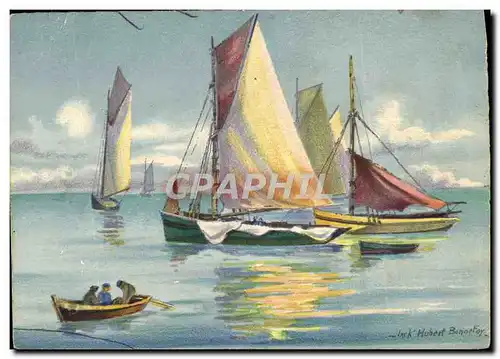 Cartes postales Fantaisie Vue artistique Bateaux