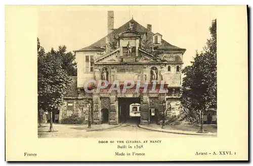 Cartes postales Citadel At Nancy