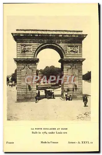 Cartes postales La Porte Guillaume At Dijon