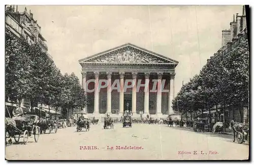 Cartes postales Paris La Madeleine