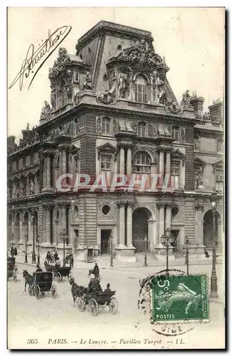 Ansichtskarte AK Paris Le Louvre Pavillon Turgot