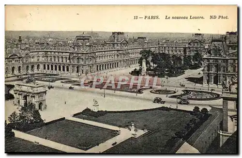 Ansichtskarte AK Paris Le Nouveau Louvre