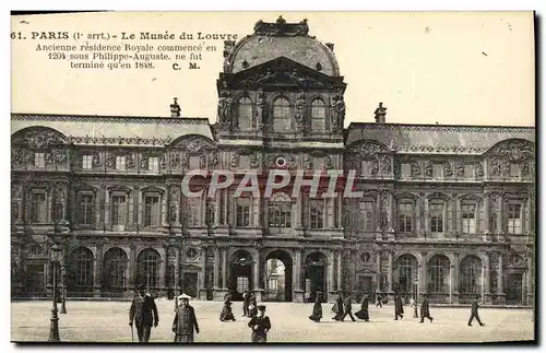 Cartes postales Paris Le Musee Du Louvre