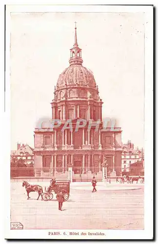 Cartes postales Paris Hotel Des Invalides