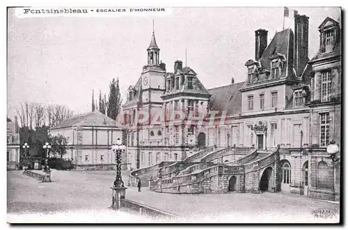 Cartes postales Fontainebleau Escalier D&#39Honneur