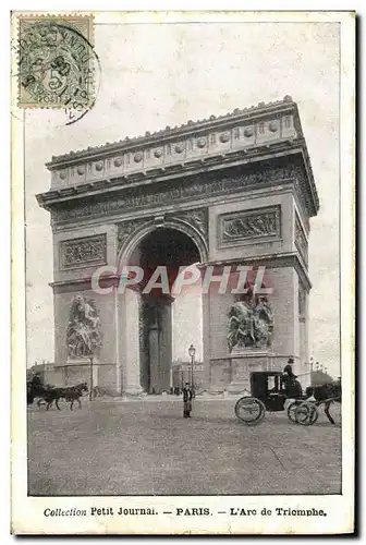 Ansichtskarte AK Petit Journal Paris L&#39Arc De Triomphe