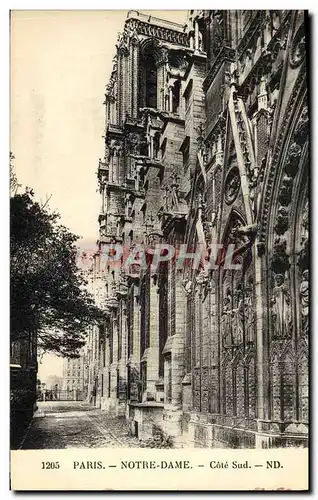 Ansichtskarte AK Paris Notre Dame Cote Sud