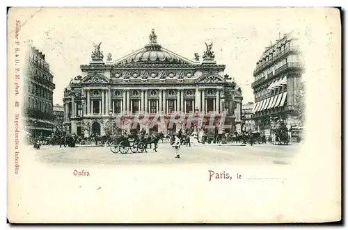 Cartes postales Paris Opera