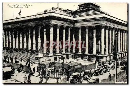 Cartes postales Paris La Bourse