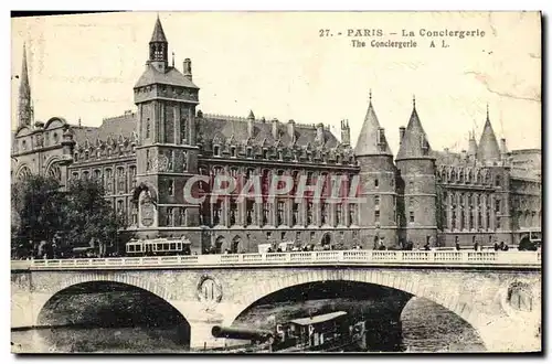 Cartes postales Paris La Conclergerie