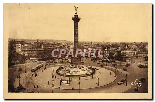 Cartes postales Paris La Bastille