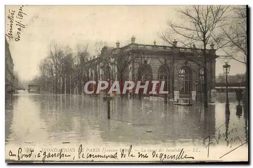 Ansichtskarte AK Inondations De Paris La Gare Des Invalides