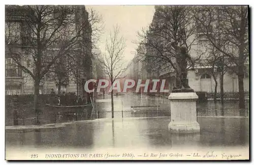 Ansichtskarte AK Inondations De Paris La Rue Jean Goujon