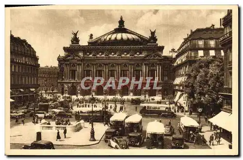 Ansichtskarte AK Paris En Flanant Place De l&#39Opera