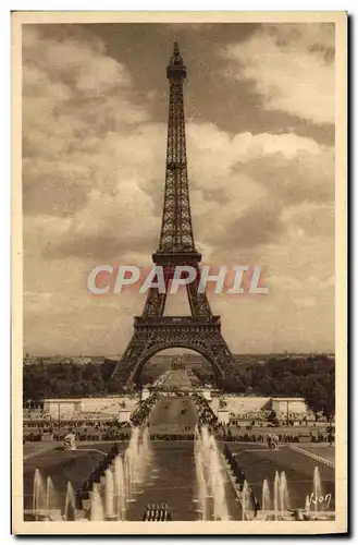 Ansichtskarte AK Paris En Flanant La tour Eiffel