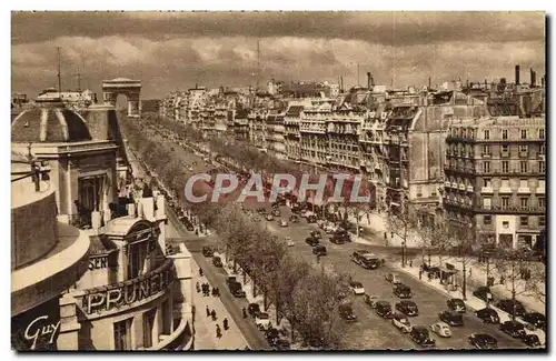 Cartes postales Paris Et Se Merveilles Avenue Des Champs Elysees