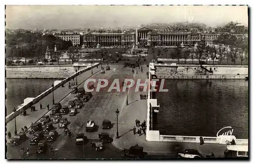 Cartes postales moderne Paris Et Ses Merveilles Pont Et Place De La Concorde