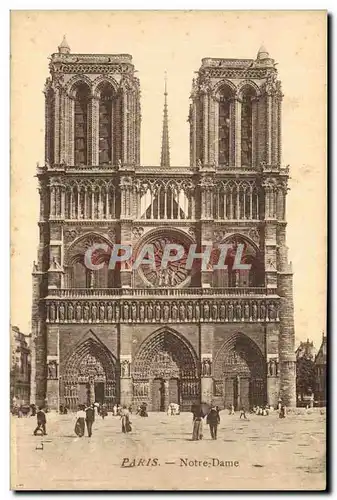 Cartes postales Paris Notre Dame