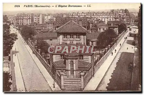 Cartes postales Paris L&#39Hopital Bretonneau Hopital Sante