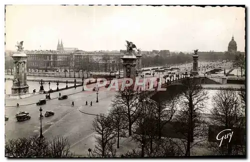 Cartes postales moderne Paris Et Ses Merveilles Pont Alexandre III Et Esplanade Des Invalides