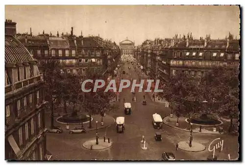 Cartes postales Paris Et Ses Merveilles Avenue De l&#39Opera