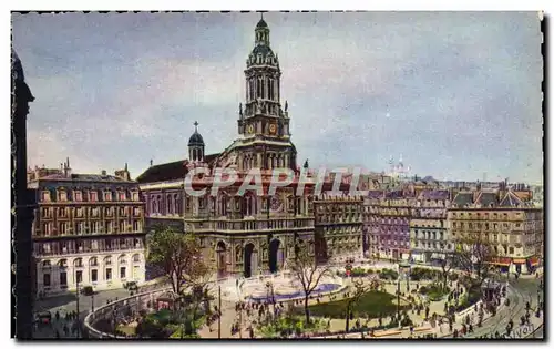 Cartes postales moderne Paris En Flanant L&#39Eglise De La Trinite