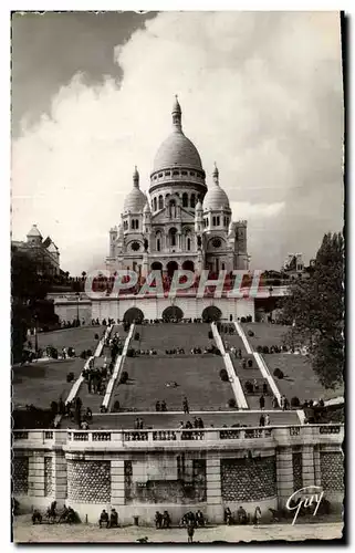 Cartes postales moderne Paris Et Ses Merveilles Basilique Du Sacre Coeur A Montmartre