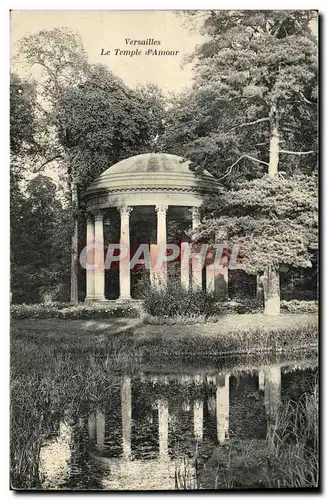 Cartes postales Versailles Le Temple D&#39Amour