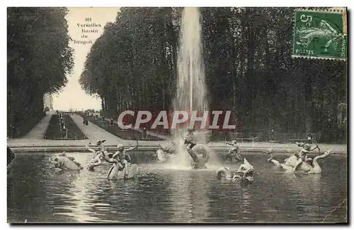 Cartes postales Versailles Bassin du Dragon